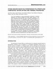 Research paper thumbnail of Stone-Ground Wood Pulp-Reinforced Polypropylene Composites: Water Uptake and Thermal Properties