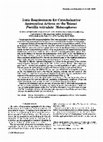 Research paper thumbnail of Ionic Requirements for Catecholamine Aggregating Actions on the Teleost Poecilia reticulata Melanophores