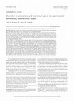 Research paper thumbnail of Bacterial translocation and intestinal injury in experimental necrotizing enterocolitis model