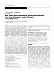 Research paper thumbnail of White adipose tissue composition in the free-ranging fat-tailed dwarf lemur ( Cheirogaleus medius ; Primates), a tropical hibernator