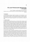 Research paper thumbnail of CO2 Laser Photoacoustic Spectroscopy: I. Principles