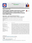 Research paper thumbnail of Carbamazepine solubility enhancement in tandem with swellable polymer osmotic pump tablet: A promising approach for extended delivery of poorly water-soluble drugs