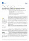 Research paper thumbnail of An Exploratory Study on the Impact of Collective Immersion on Learning and Learning Experience