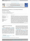 Research paper thumbnail of Development and validation of a Citizenship Attributional Style Questionnaire