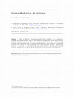 Research paper thumbnail of Internet marketing: An overview