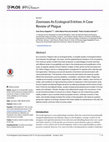 Research paper thumbnail of Zoonoses As Ecological Entities: A Case Review of Plague