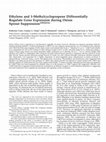 Research paper thumbnail of Ethylene and 1-Methylcyclopropene Differentially Regulate Gene Expression during Onion Sprout Suppression