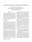 Research paper thumbnail of A high-level synthesis approach to optimum design of self-checking circuits