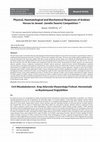 Research paper thumbnail of Cirit Müsabakalarının Arap Atlarında Oluşturduğu Fiziksel, Hematolojik ve Biyokimyasal Değişiklikler