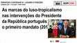 Research paper thumbnail of As marcas do luso-tropicalismo nas intervenções do Presidente da República português durante o primeiro mandato (2016-2021)