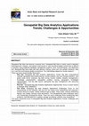 Research paper thumbnail of Geospatial Big Data Analytics Applications Trends, Challenges & Opportunities.