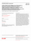 Research paper thumbnail of A Basin Analysis of the Wabigoon Area of Lake Agassiz, a Quaternary Clay Basin in Northwerstern Ontario