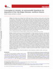 Research paper thumbnail of Converging ice streams: an unreasonable hypothesis for deposition of the Oak Ridges Moraine, southern Ontario