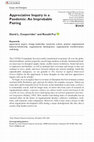 Research paper thumbnail of Appreciative Inquiry in a Pandemic: An Improbable Pairing