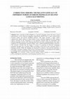 Research paper thumbnail of Correcting Errors: The Relative Efficacy of Different Forms of Error Feedback in Second Language Writing