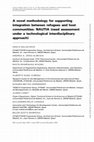 Research paper thumbnail of A novel methodology for supporting integration between refugees and host communities: NAUTIA (need assessment under a technological interdisciplinary approach)