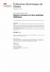 Research paper thumbnail of Regards nouveaux sur deux quadriges delphiques