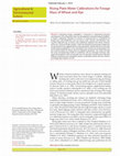 Research paper thumbnail of Rising Plate Meter Calibrations for Forage Mass of Wheat and Rye