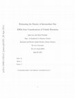 Research paper thumbnail of Estimating the Density of Intermediate Size KBOs from Considerations of Volatile Retention