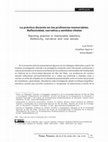 Research paper thumbnail of La práctica docente en los profesores memorables. Reflexividad, narrativa y sentidos vitales