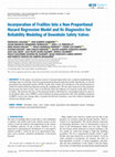 Research paper thumbnail of Incorporation of Frailties Into a Non-Proportional Hazard Regression Model and Its Diagnostics for Reliability Modeling of Downhole Safety Valves