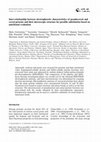 Research paper thumbnail of Inter-relationship between electrophoretic characteristics of pseudocereal and cereal proteins and their microscopic structure for possible substitution based on nutritional evaluation