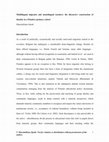 Research paper thumbnail of Multilingual Migrants and Monolingual Teachers: The Discursive Construction of Identity in a Flanders Primary School