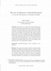 Research paper thumbnail of The case of addressees in Dravido-Portuguese