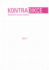 Research paper thumbnail of Kontradikce 2021 (Levicový disent)