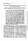 Research paper thumbnail of Biological and Chemical Characterization of Endotoxin from Capnocytophaga sputigena