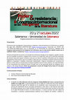 Research paper thumbnail of III Congreso Internacional En los márgenes de la literatura: poder y resistencia (20 y 21 de octubre. Encuentro presencial en la Universidad de Salamanca)