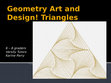 Research paper thumbnail of Varsity Tutors: Geometry Art and Design Class #2 (Triangular Composition)