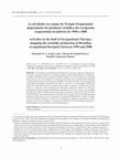 Research paper thumbnail of As atividades no campo da Terapia Ocupacional: mapeamento da produção científica dos terapeutas ocupacionais brasileiros de 1990 a 2008