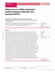 Research paper thumbnail of Differences in miRNA expression profiles between wild-type and mutated NIFTPs