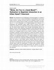 Research paper thumbnail of “Mista, Are You in a Good Mood?”: Stylization to Negotiate Interaction in an Urban Hawai’i Classroom