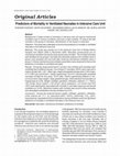 Research paper thumbnail of Predictors of Mortality in Ventilated Neonates in Intensive Care Unit