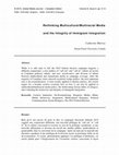 Research paper thumbnail of Commentary: Rethinking Multicultural/Multiracial Media and the Integrity of Immigrant Integration