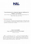 Research paper thumbnail of Caractérisation de la végétation ligneuse sahélienne du Sénégal: cas du Ferlo