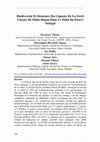 Research paper thumbnail of Biodiversité Et Structure Des Ligneux De La Forêt Classée De Maka Diama Dans Le Delta Du Fleuve Sénéga