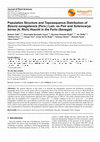 Research paper thumbnail of Population Structure and Toposequence Distribution of Boscia senegalensis (Pers.) Lam. ex Poir and Sclerocarya birrea (A. Rich) Hoscht in the Ferlo (Senegal)