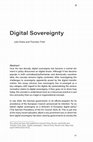 Research paper thumbnail of Digital Sovereignty