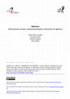 Research paper thumbnail of Abertura - Movimentos sociais, institucionalização e domínios de agência