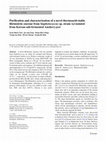 Research paper thumbnail of Purification and Characterization of a Novel Thermostable �-L-Arabinofuranosidase from a Color-Variant Strain of Aureobasidium pullulans