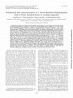 Research paper thumbnail of Purification and Characterization of a Novel Mannitol Dehydrogenase from a Newly Isolated Strain of Candida magnoliae