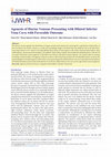 Research paper thumbnail of Agenesis of Ductus Venosus Presenting with Dilated Inferior Vena Cava with Favorable Outcome