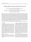 Research paper thumbnail of Visualizing multiple constrictions in spheroidal Escherichia coli cells