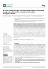 Research paper thumbnail of A Novel, Modular Robot for Educational Robotics Developed Using Action Research Evaluated on Technology Acceptance Model