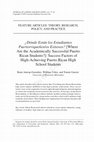 Research paper thumbnail of ¿Donde Estan los Estudiantes Puertorriquenos/os Exitosos? [Where Are the Academically Successful Puerto Rican Students?]: Success Factors of High-Achieving Puerto Rican High School Students