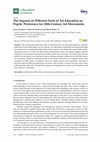 Research paper thumbnail of The Impacts of Different Sorts of Art Education on Pupils' Preference for 20th-Century Art Movements