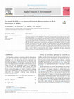 Research paper thumbnail of Au-doped Ni/GDC as an Improved Cathode Electrocatalyst for H 2 O Electrolysis in SOECs